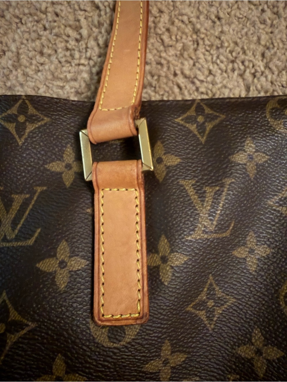 Louis Vuitton Monogram Cabas Mezzo Shoulder Tote - Picture 14 of 17